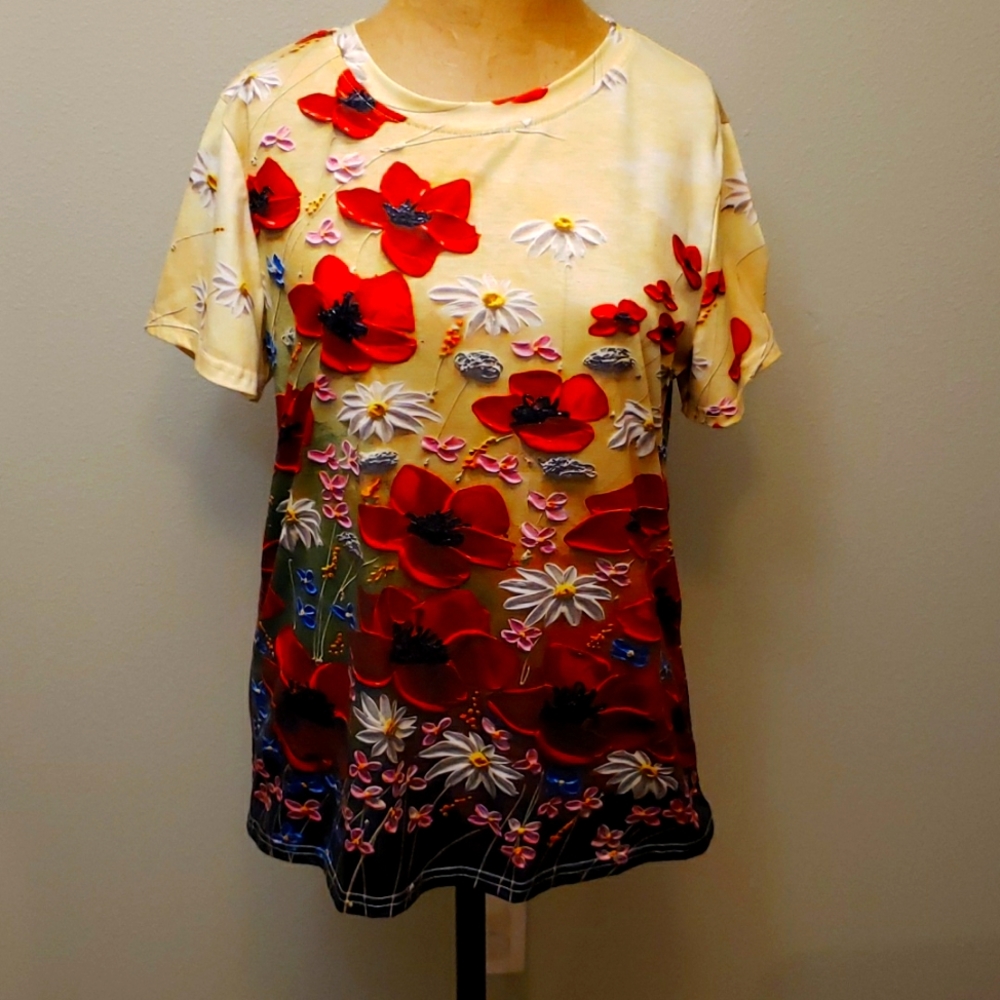 Women's Floral Tee